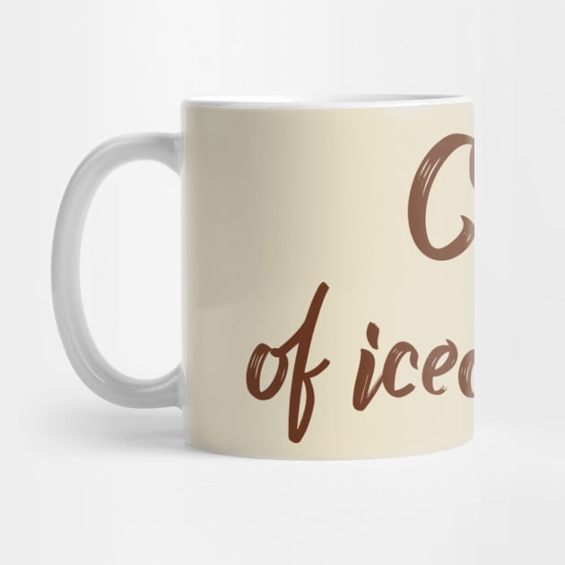 CEO of iced coffee by Sloop